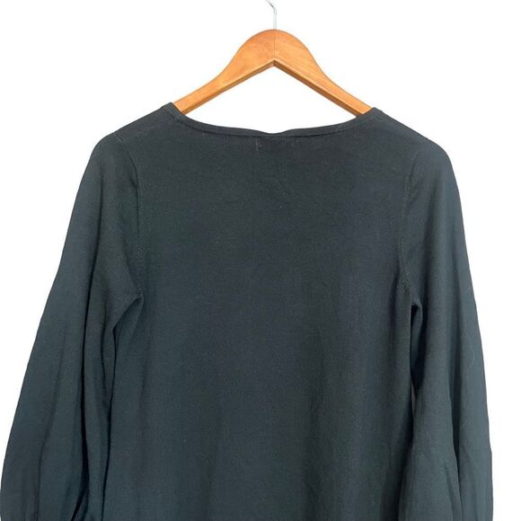 NWT! Max Studio black wool blend sweater dress - Picture 9 of 9